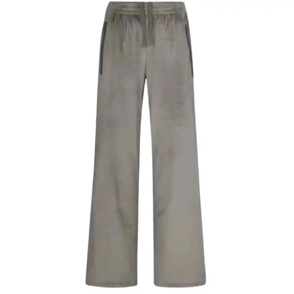 SKIMS Pants - SKIMS Velour Wide Leg Track Pant